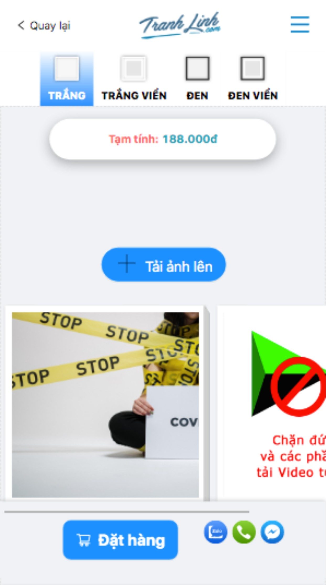 app dat hinh