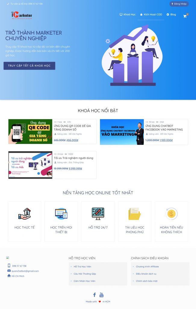 mau-web-dao-tao-truc-tuyen-pes