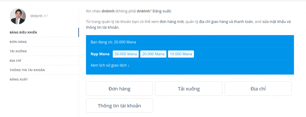 plugin so du tai khoan